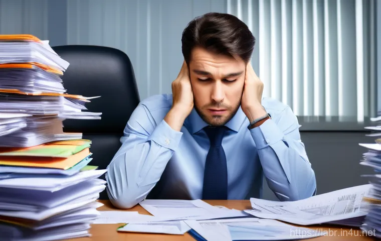 노무사의 업무 분장 사례 - **Image Prompt 2: Labor Attorney Providing Solutions for Clear Job Division**
    In a professional,...